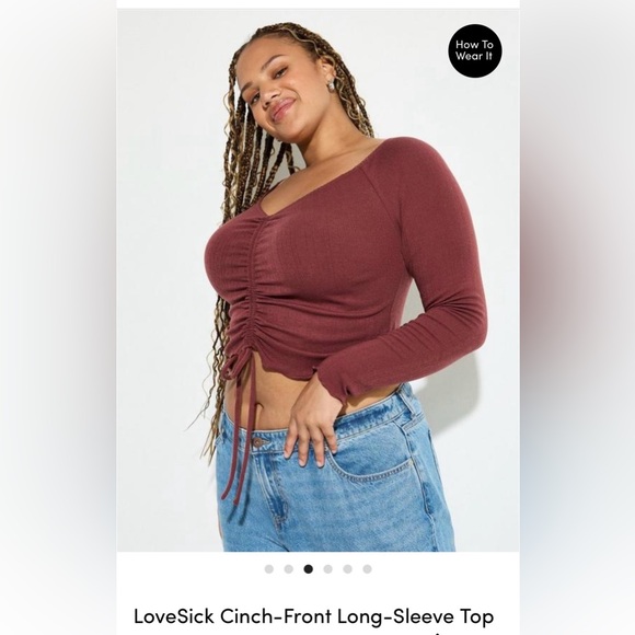 Torrid NWT love sick long sleeve shirt.  2X - Picture 7 of 9